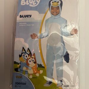 Spirit Blue and White Toddler Costume